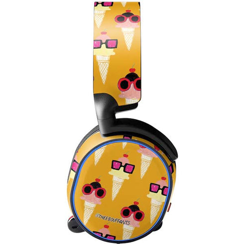 Bouffants and Broken Hearts Ice Cream with Shades SteelSeries Arctis 3 Skin